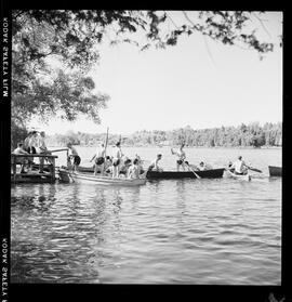 German Boy Scouts at Sunfish Lake
