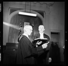 Costello, Judge Frank, Swearing in Ceremony