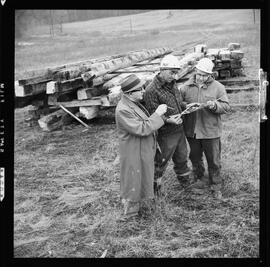 Pioneer Village, Log House Moving