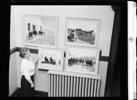Library, Mennonite Paintings