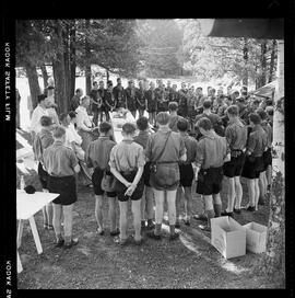 German Boy Scouts at Sunfish Lake