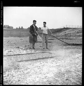 Fire, Demonstration at Hydro Station (Detweiler)