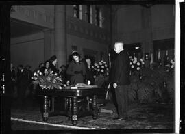 Royal Visit, Elizabeth and Philip at Hamilton