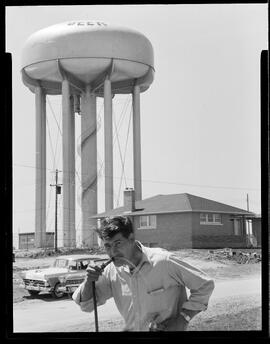 Waterloo Water Tower "Beer" Sign