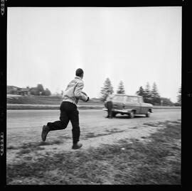 University of Waterloo, Football Run, Waterloo to Hamilton