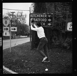 University of Waterloo, Football Run, Waterloo to Hamilton