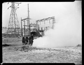 Fire, Demonstration at Hydro Station (Detweiler)