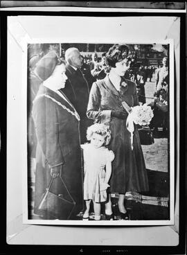 Royal Visit, Elizabeth and Philip at Hamilton