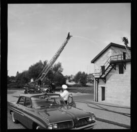 Kitchener Fire Department, New Radio on Ladder